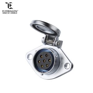 Buy cheap Anti-explosion PBT Shell 9 Pin Signal Electrical Connector With Metal Automatic product