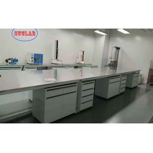 Buy cheap Durable Chemistry Laboratory Workbench Factories with Customizable Dimension and  Steel Hinge from wholesalers