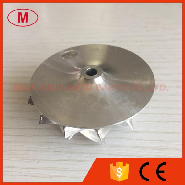 KP39 33.60/46.00mm 7+7 blades performance 5443-123-2023 Turbo aluminun 2618/milling/billet compressor wheel
