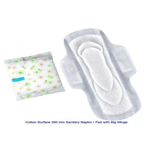 Buy cheap 2mm Thick Soft Cotton Sanitary Napkin Anion Chip Core 8 Layers from wholesalers
