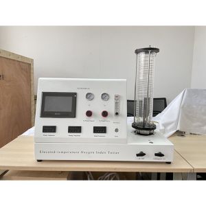 Buy cheap ISO 4589-3 Fire Test Equipment High Temperature Oxygen Index Tester For Plastic Material from wholesalers