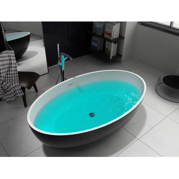 Buy cheap Customized Design Freestanding Soaking Bathtub White Blue Grey Optional from wholesalers