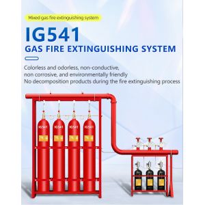 Buy cheap Ig541 Fire Suppression System N2 Pipe Line Fire Extinguisher for Server Room from wholesalers