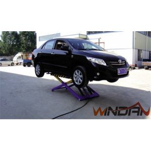 Buy cheap Thin Structure Hydraulic Movable Scissor Lift For Tyre Repair And Body Paint from wholesalers