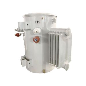 Buy cheap 167kva Single Phase Pole Mounted Transformer CSP Type oil immersed distribution Step Down 4160v To 480v from wholesalers