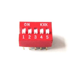 Patch dial code switch 2p 4p 6p 8p dial/address switch black pin distance 2.54mm