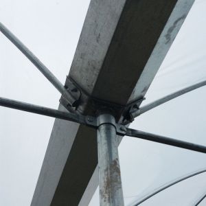 Buy cheap Hydroponic Poly Film Multi Span Greenhouse from wholesalers