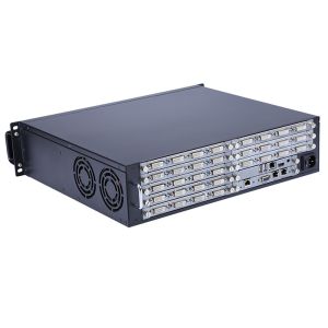 BLACK 4x2 VGA DVI Video Wall Processor 1920x1080 60Hz