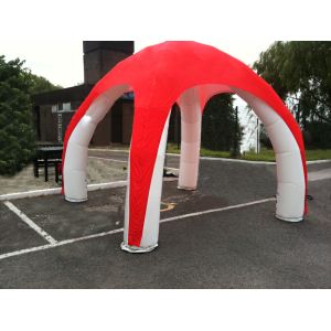 Buy cheap Duarable PVC Inflatable Tent With 4 Legs , Customzied X - Pod Inflatable Spider Tent from wholesalers