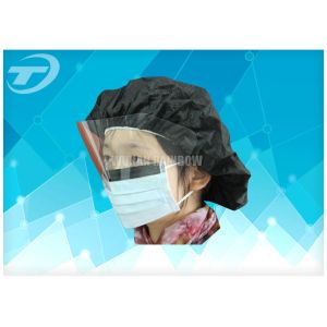 Disposable face mask 3 ply earloop with protective eye cover
