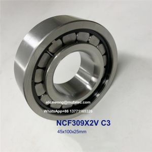 Buy cheap NCF309X2V C3 Cylindrical Roller Bearings 45x100x25mm Full Complement Roller Bearings from wholesalers