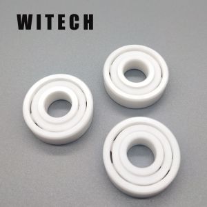 Buy cheap White ZrO2 7007 Angular Contact Roller Bearing from wholesalers