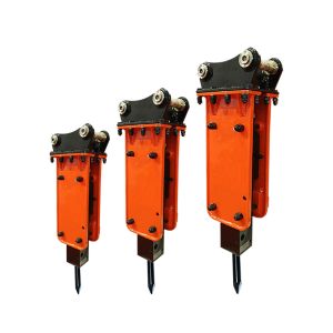 Buy cheap 1515mm Length Excavator Hydraulic Breaker for Demolition and Construction Projects product