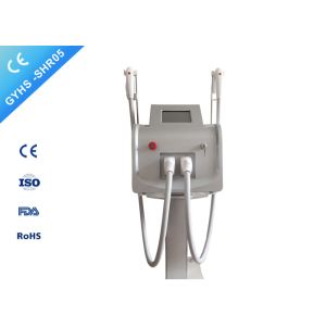 Buy cheap Portable Permanent Shr Laser Hair Removal Machine With Double Handpiece product