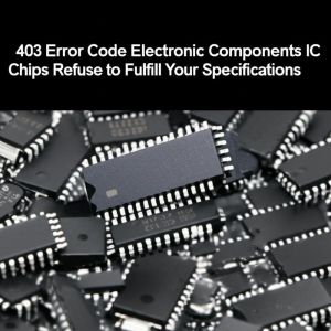 China 403 Error Code Electronic Components IC Chips Refuse to Fulfill Your Specifications on sale