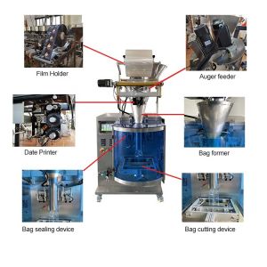 Buy cheap 80bags/min Powder Pouch Packing Machine 50g Stick Powder from wholesalers