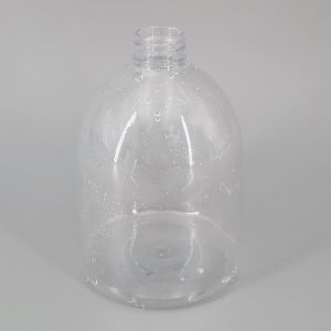 Transparent PET 142mm 500ml Lotion Squeeze Bottles