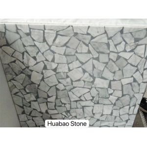 Buy cheap No-resin artificial Terrazzo stone tiles fire-resistant forr floor wall vanity top from wholesalers