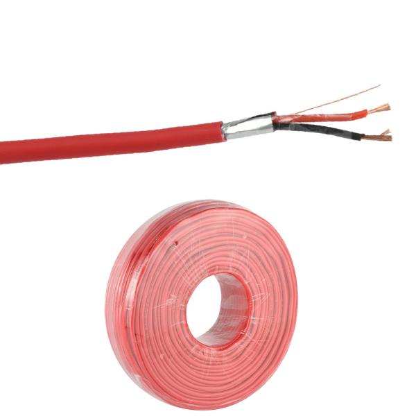 Buy cheap US Standards Fire Resistant 2 Core PVC Jacketed Communication Cable 1x2x0.5 Screened from wholesalers