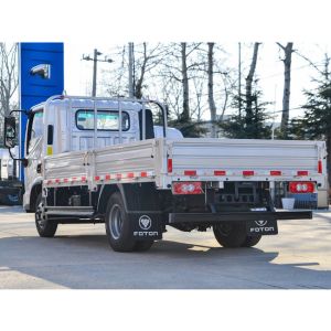 Customized Mini FOTON 4X2 Truck Van Trucks Cargo Van Truck With 4.2Meter Cargo