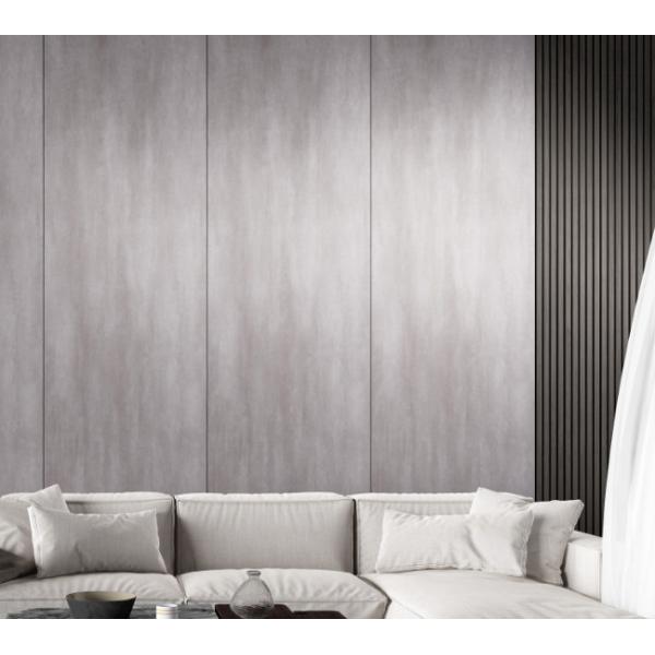 Quality 800*2600mm Grey Indoor Porcelain Tile Panels for Versatile Applications for sale
