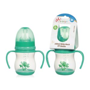 Buy cheap 6oz 160ml Food Grade Wide Neck Arc Polypropylene Baby Bottles from wholesalers