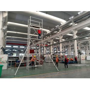 Buy cheap Easy Install Mobile Aluminium Mobile Scaffolding Tower 3D Model from wholesalers