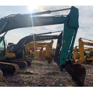 China Four Stroke Excavator Second Hand Kobelco SK210LC Reconditioned on sale