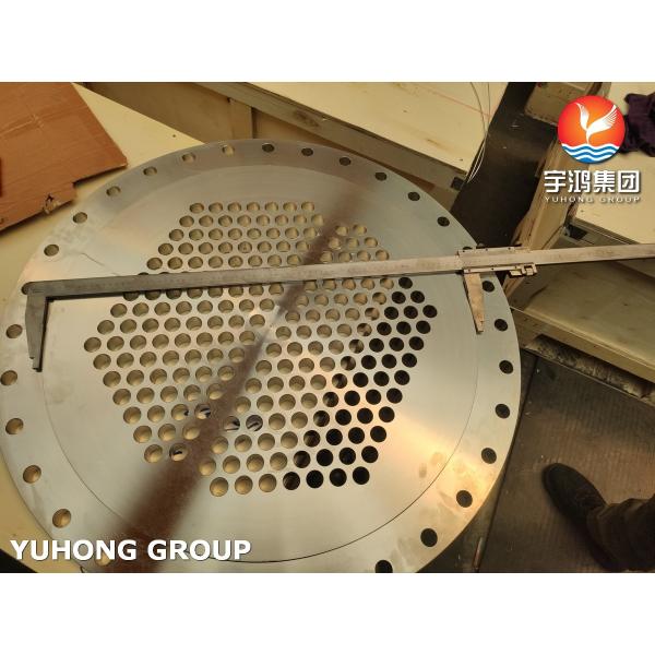 Buy cheap ASME SA240 SS304 Stainless Steel Tubesheet For Heat Exchanger from wholesalers