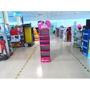 Buy cheap POS Custom display stand with gloss lamination supplier product