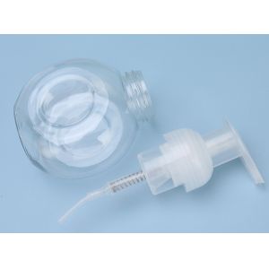 200ml 350ml Hand Soap Foam Pump Bottles With Lock Down Pump