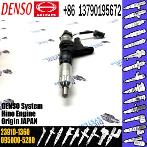 Buy cheap Remanufactured Engine Diesel Fuel Injector 095000-5280 23910-1360 from wholesalers