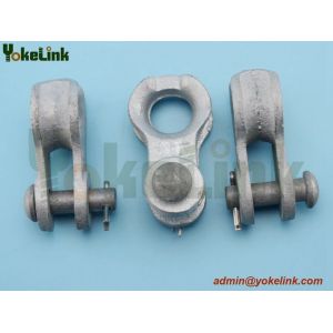 China Hot dip galvanized ADSS/OPGW Cable Uses Thimble Clevis on sale