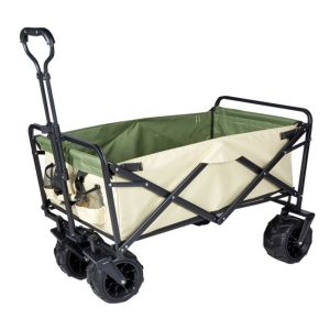 Adjustable Folding Garden Wagon Space Saving And Convenient For Household