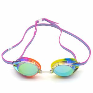 Buy cheap Competition Swim Triathlon Goggles waterproof Silicone Frame PC Lens from wholesalers