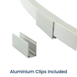 Buy cheap Natural White Neon Flex 4000K DC 48V 16x16mm Flat Shape Vertical Bending IP65 Waterproof LED Neon Flex from wholesalers