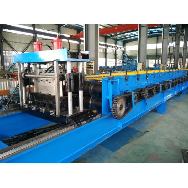 Buy cheap Color Steel 30KW Floor Metal Deck Roll Forming Machine With Clinch System from wholesalers
