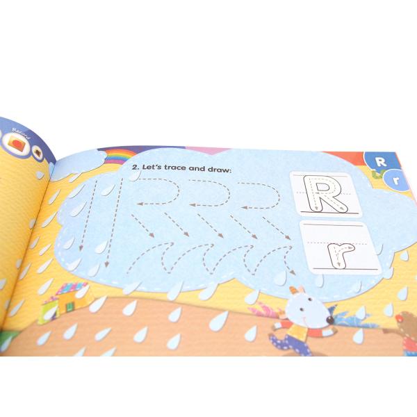 Drawing Line Childrens Book Printing , Self Publish Cardboard Book Printing