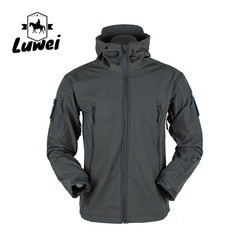 Casual Windproof Outer Wear Apparel Utility Moto Outdoor Softshell Men Jacket