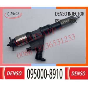 Buy cheap 095000-8910 095000-8010 Diesel Common Rail Fuel Injector For HOWO A7 VG1246080051 from wholesalers