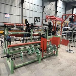 Buy cheap China factory factory price 4m wide automatic high efficiency monofilament PLC chain link fence machine from wholesalers