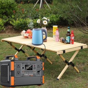 Buy cheap Rechargeable Backup Power Lifepo4 Battery Solar Generator 1200w Portable Power from wholesalers