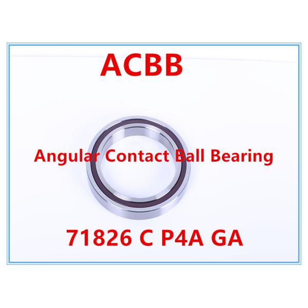 Buy cheap 71826 C P4A GA Angular Contact Ball Bearing from wholesalers