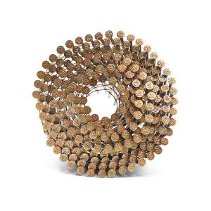 Buy cheap Smooth Shank Coil Nails Diamond Point Bright Finish Round Head from wholesalers