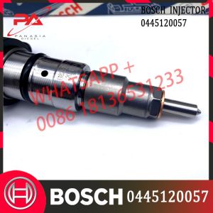 China Common Rail Assembly Diesel Fuel Injector 0445120057 With Nozzle For  Fiat on sale