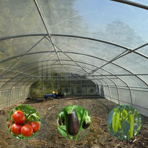 Buy cheap PE Film Greenhouse Frame Structure Ventilated Serre Agricole Greenhouse from wholesalers