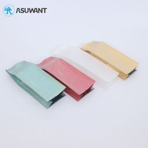 China Biodegradable VMPET MOPP Tea Packing Sachet With Tear on sale