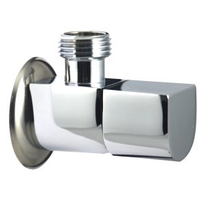 Buy cheap Chrome Plated Brass Angle Valve Single Hole Ceramic Cartridge from wholesalers