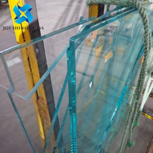 Buy cheap Custom Shape 15mm Ultra Clear Toughened Glass Stair Handrails from wholesalers