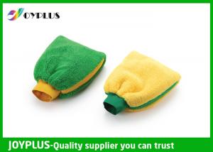 Buy cheap JOYPLUS Car Cleaning Products Microfiber Car Wash Mitt Coral Material product